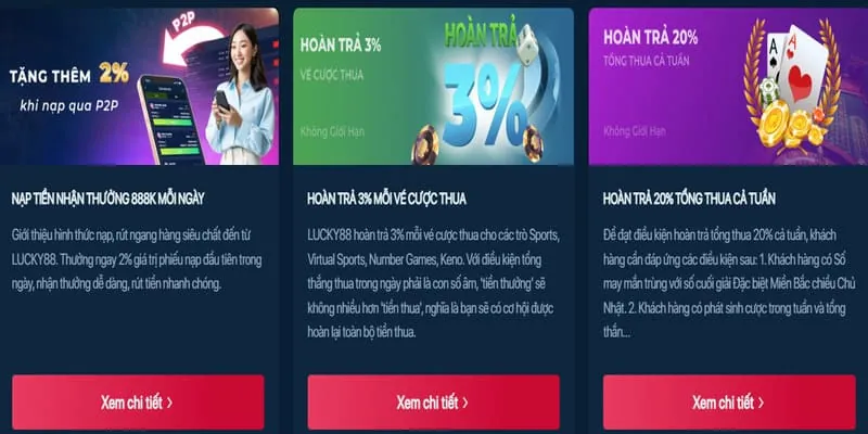 Chương trình VIP đặc quyền LUCKY6868